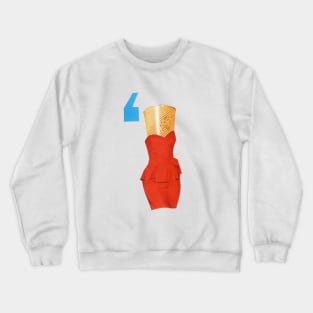 Popcorn Drive In Girl Crewneck Sweatshirt